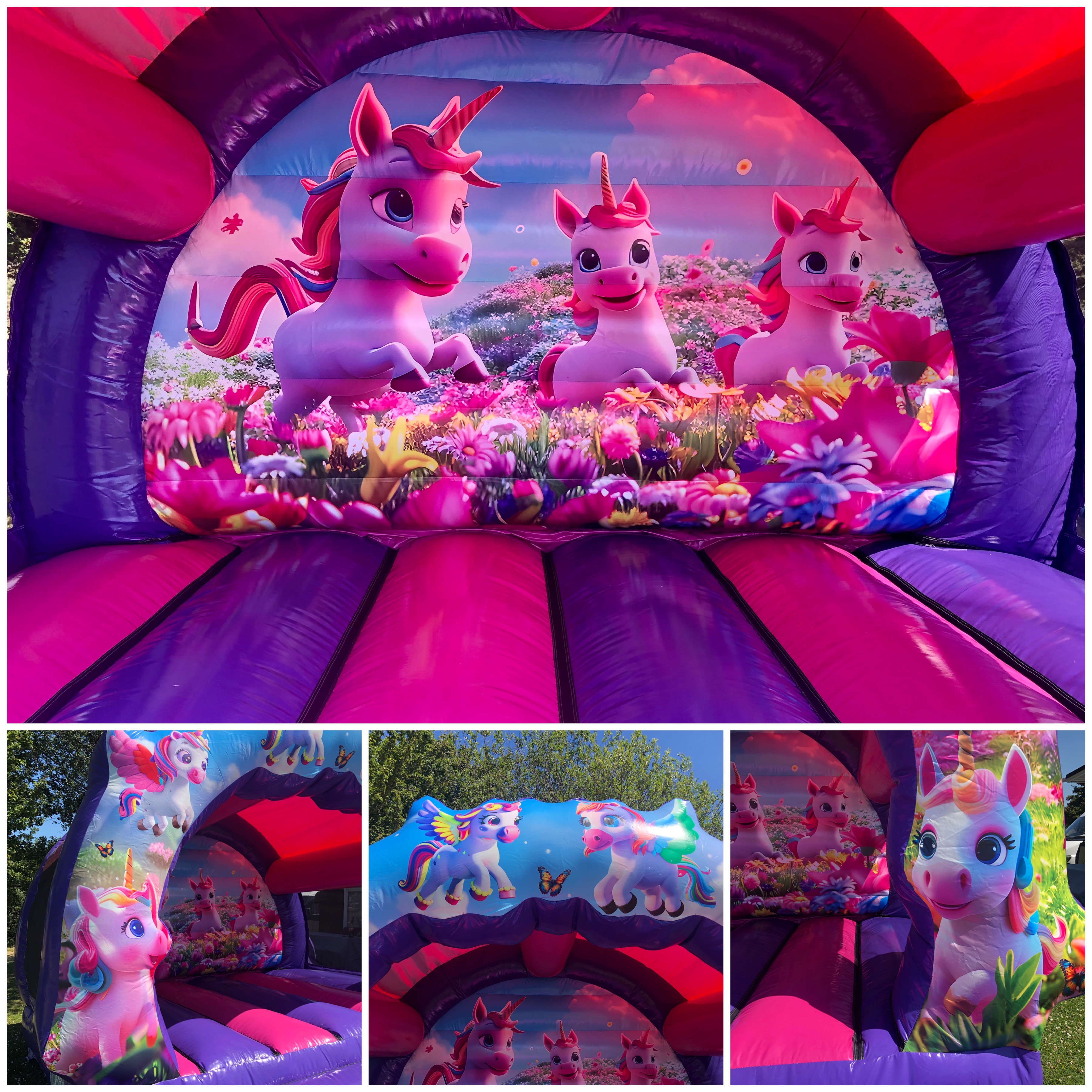 3d unicorn bouncy castle hire in Bexley 