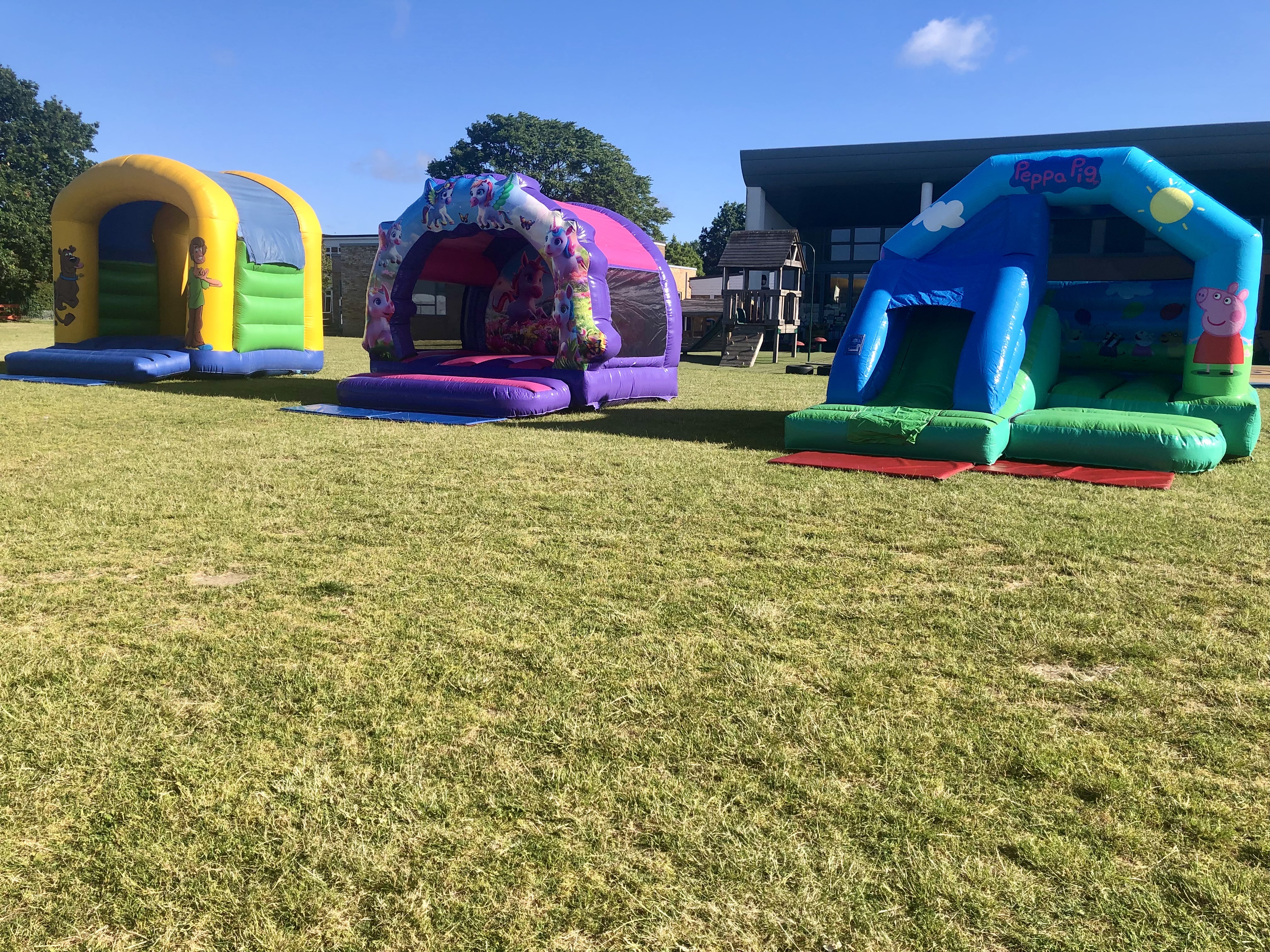 bouncy castles for a school inflatable fun day in Bexleyheath 