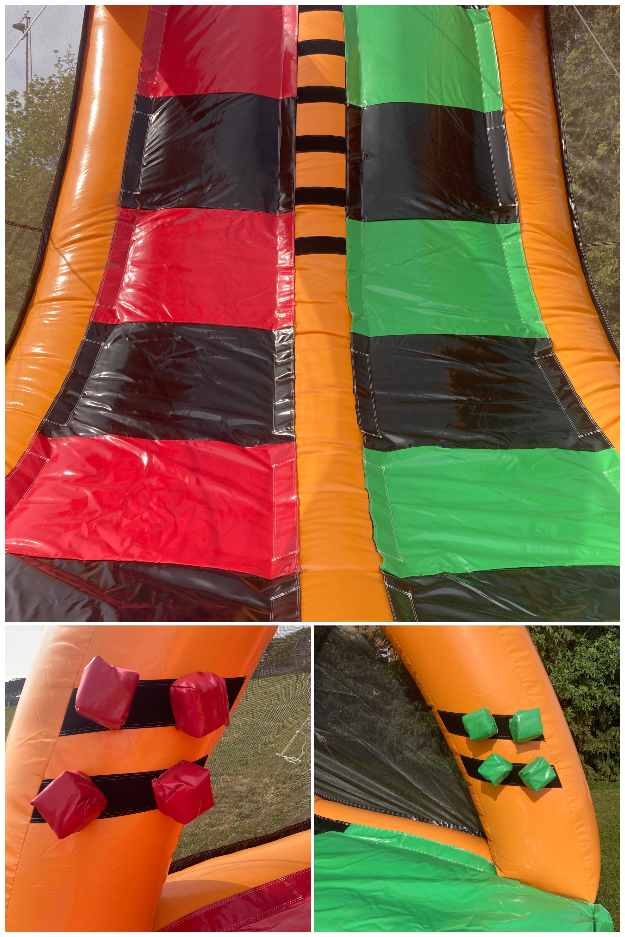 Challenge wall inflatable game hire in sidcup and Bexley