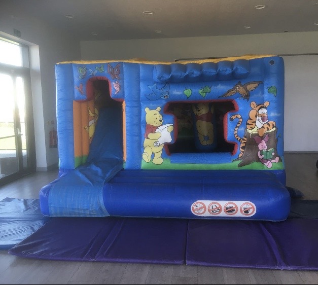 Bouncy castle hire inside a hall in Sidcup 