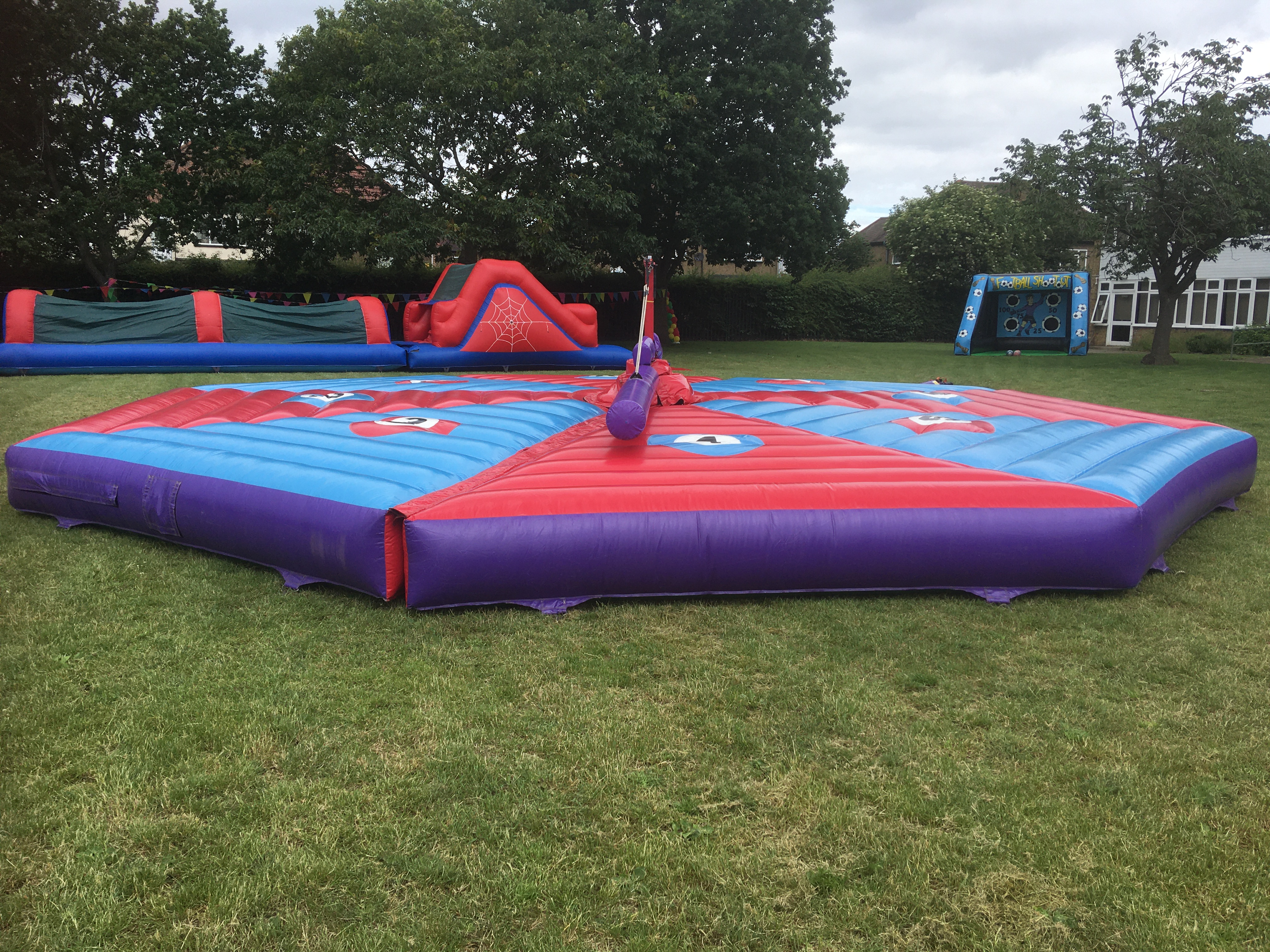 Last man standing inflatable games hire in for hire for school fetes snd inflatable fun days 